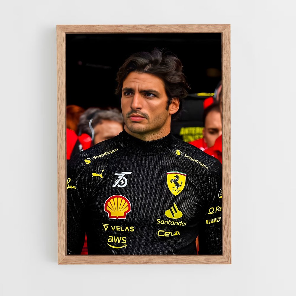 ap-carlos sainz-2 cadre Bois clair