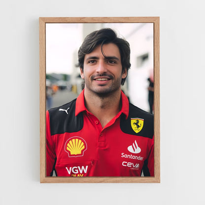 ap-carlos sainz-5 cadre Bois clair