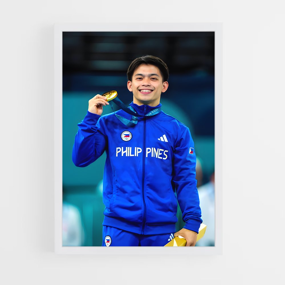 ap-carlos yulo-1 cadre Blanc