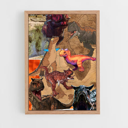 ap-carnotaurus-2 cadre Bois clair