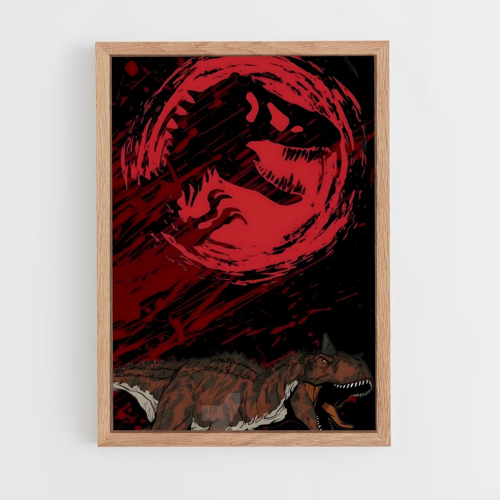 ap-carnotaurus-4 cadre Bois clair