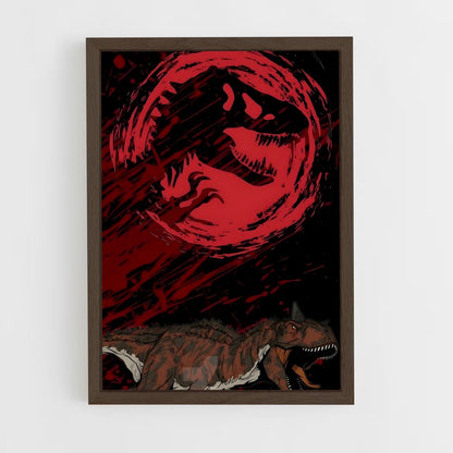 ap-carnotaurus-4 cadre Bois foncé