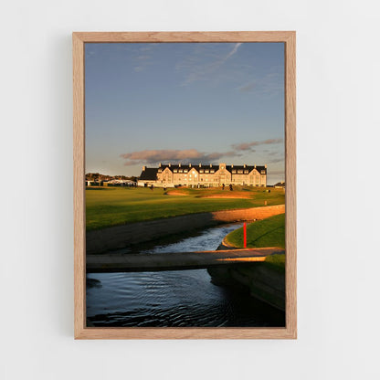 ap-carnoustie golf links-1 cadre Bois clair