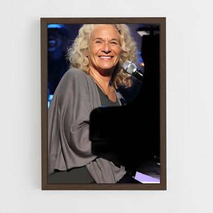 ap-carole king-1 cadre Bois foncé