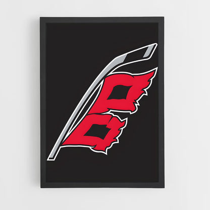 ap-carolina hurricanes-2 cadre Noir