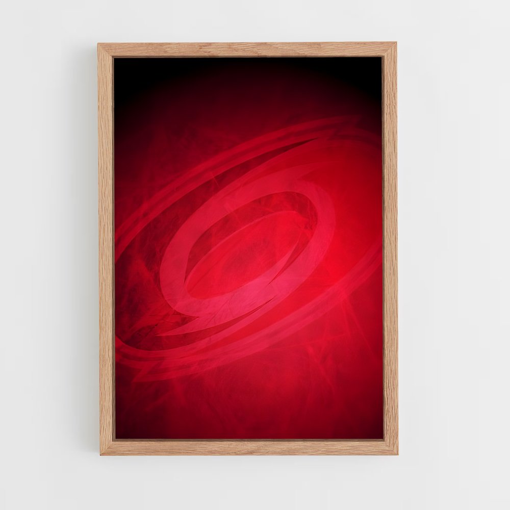 ap-carolina hurricanes-5 cadre Bois clair