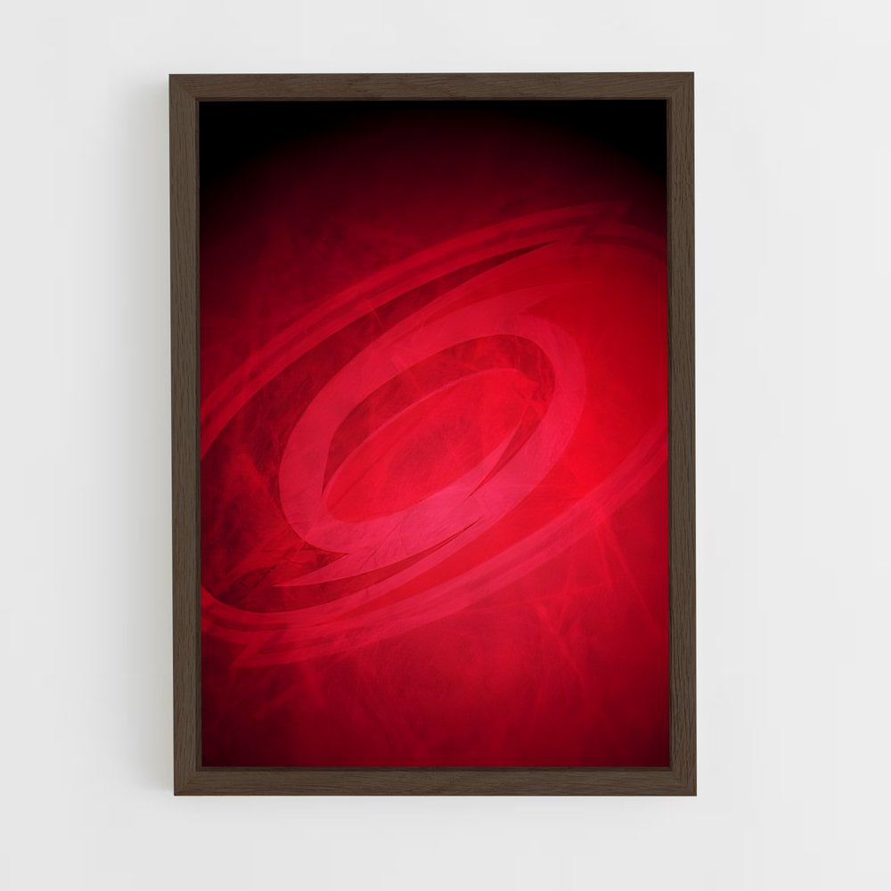 ap-carolina hurricanes-5 cadre Bois foncé