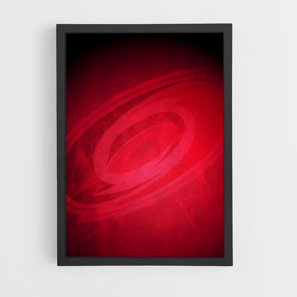 ap-carolina hurricanes-5 cadre Noir