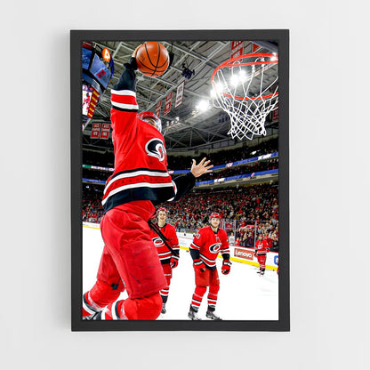 ap-carolina hurricanes-7 cadre Noir