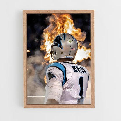 ap-carolina panthers-2 cadre Bois clair