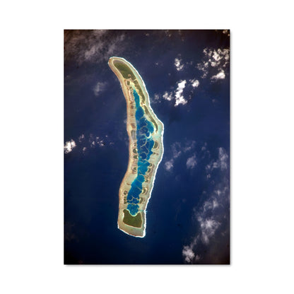 Poster Île Caroline