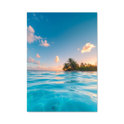 Poster Caroline island 93472