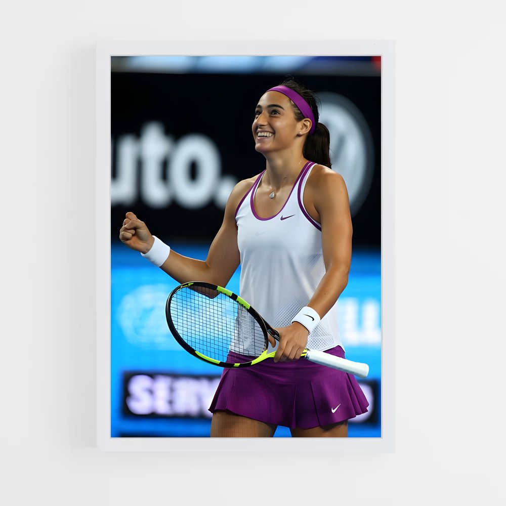 ap-caroline garcia-1 cadre Blanc
