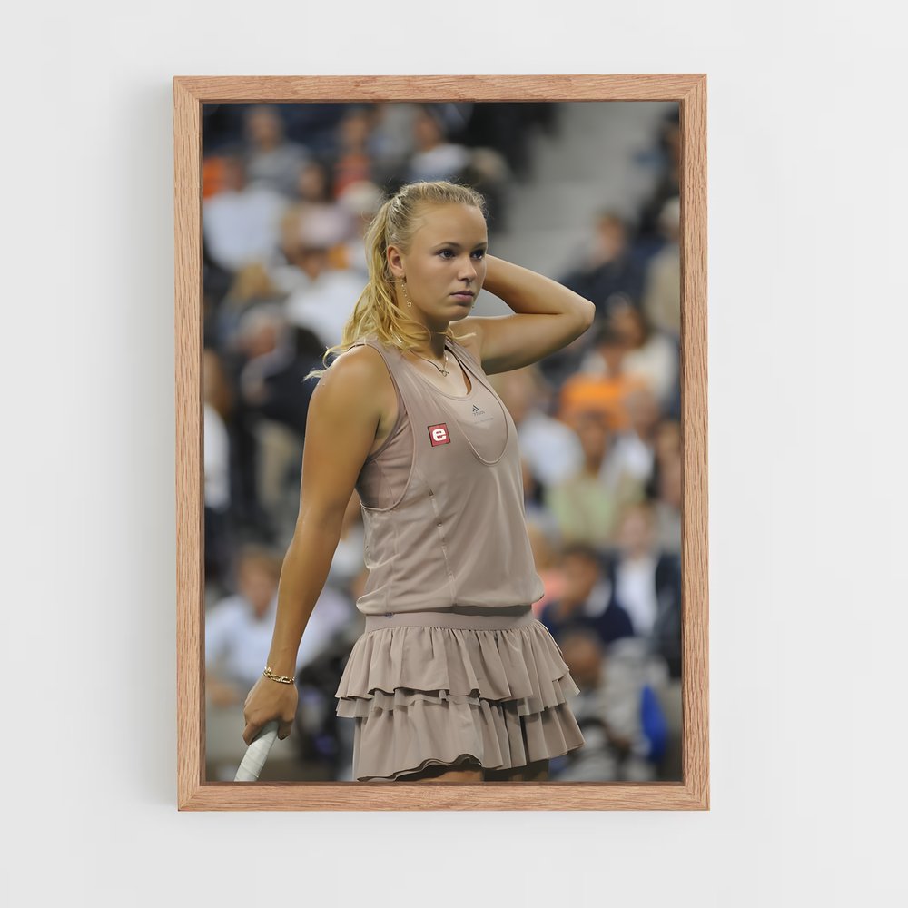 ap-caroline wozniacki-2 cadre Bois clair