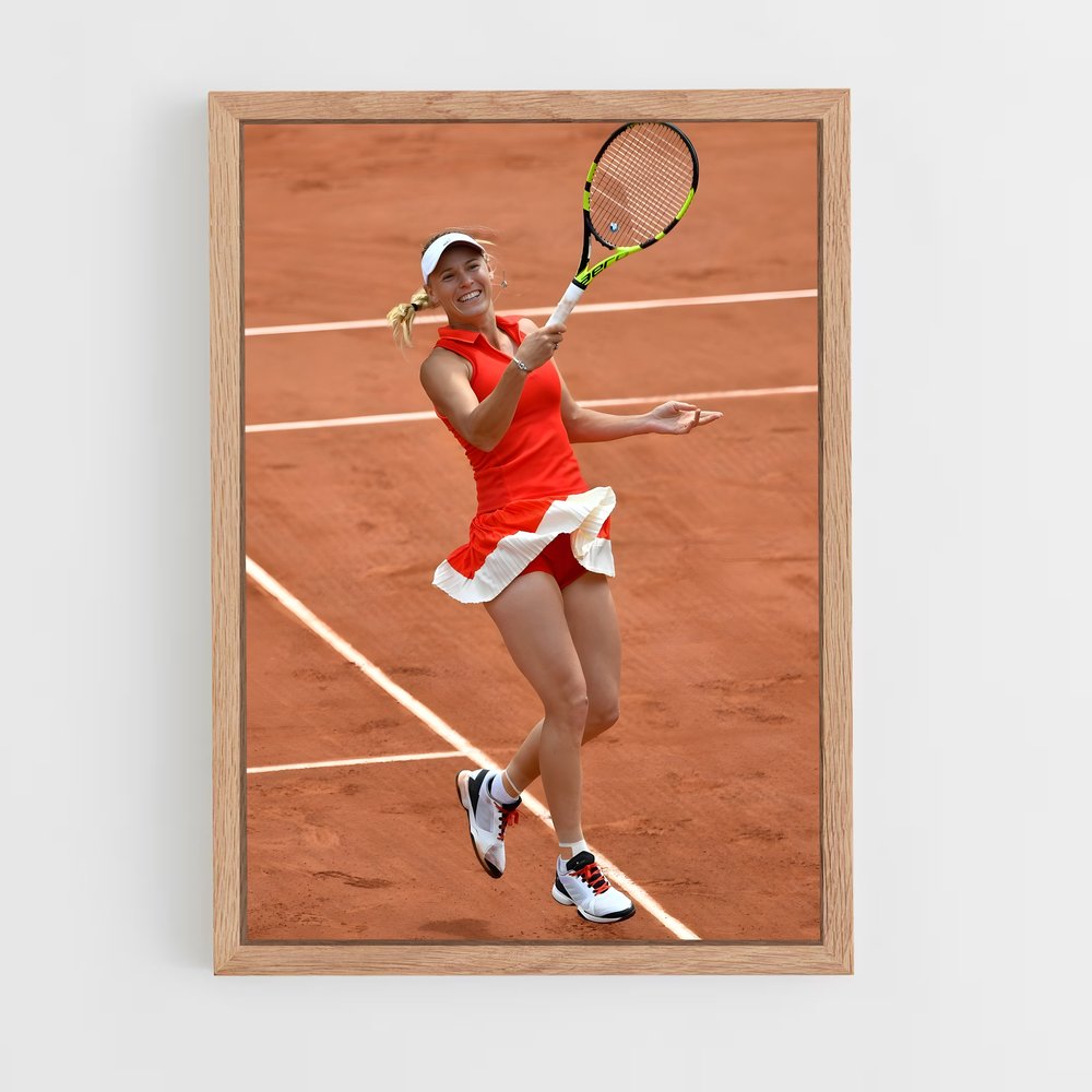 ap-caroline wozniacki-5 cadre Bois clair