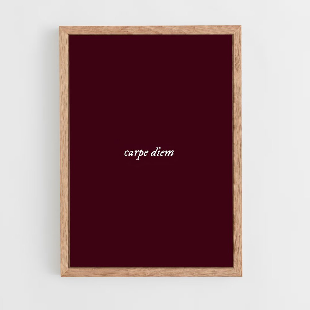 ap-carpe diem-3 cadre Bois clair