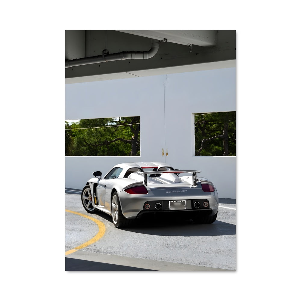 Poster Carrera en Blanc