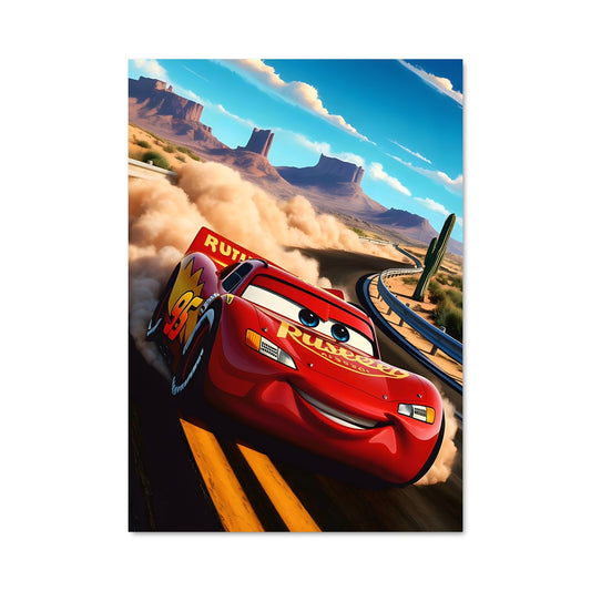 Poster Piste de Course