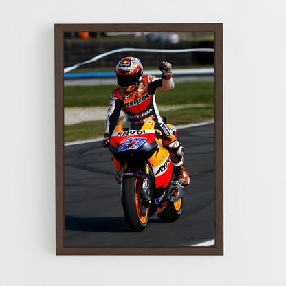 ap-casey stoner-1 cadre Bois foncé