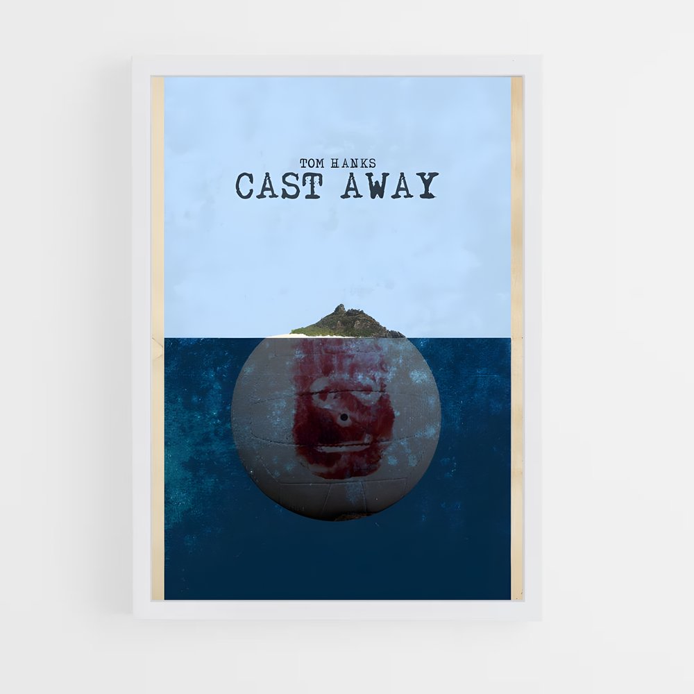 ap-cast away-1 cadre Blanc