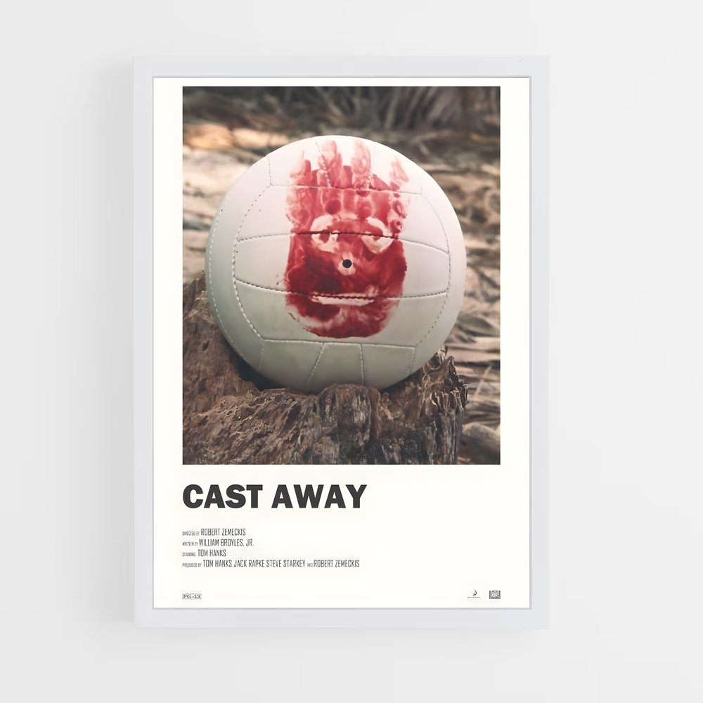 ap-cast away-3 cadre Blanc