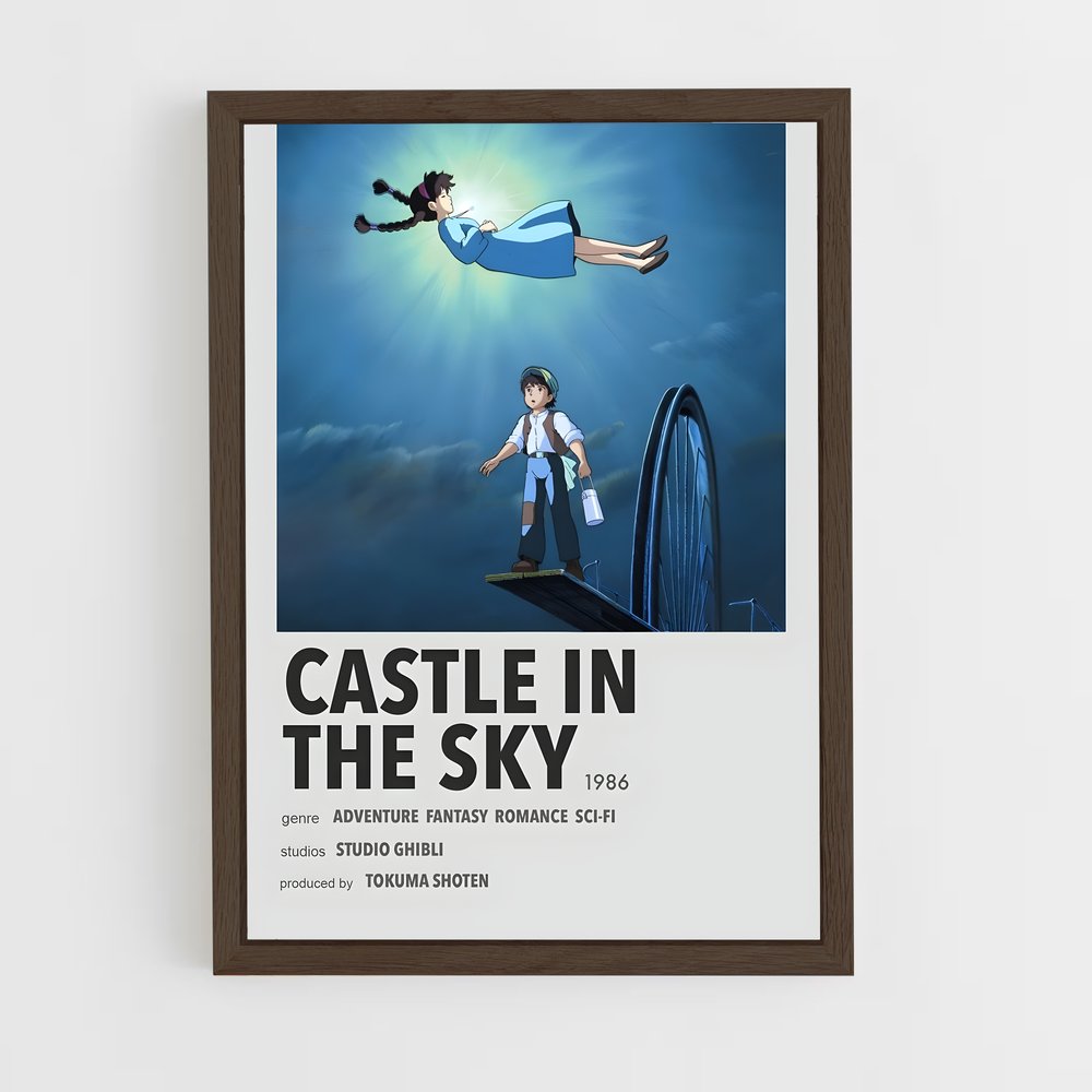 ap-castle in the sky-7 cadre Bois foncé
