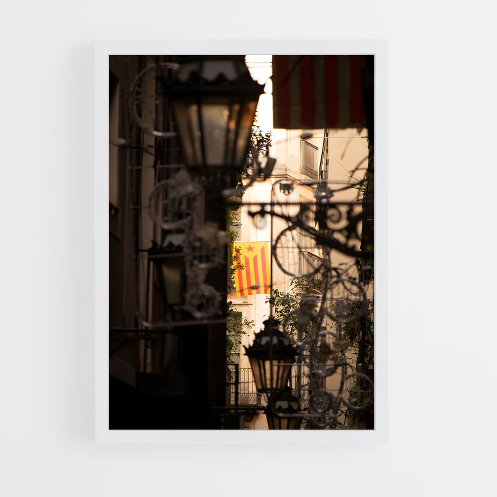 ap-catalonia flag-1 cadre Blanc