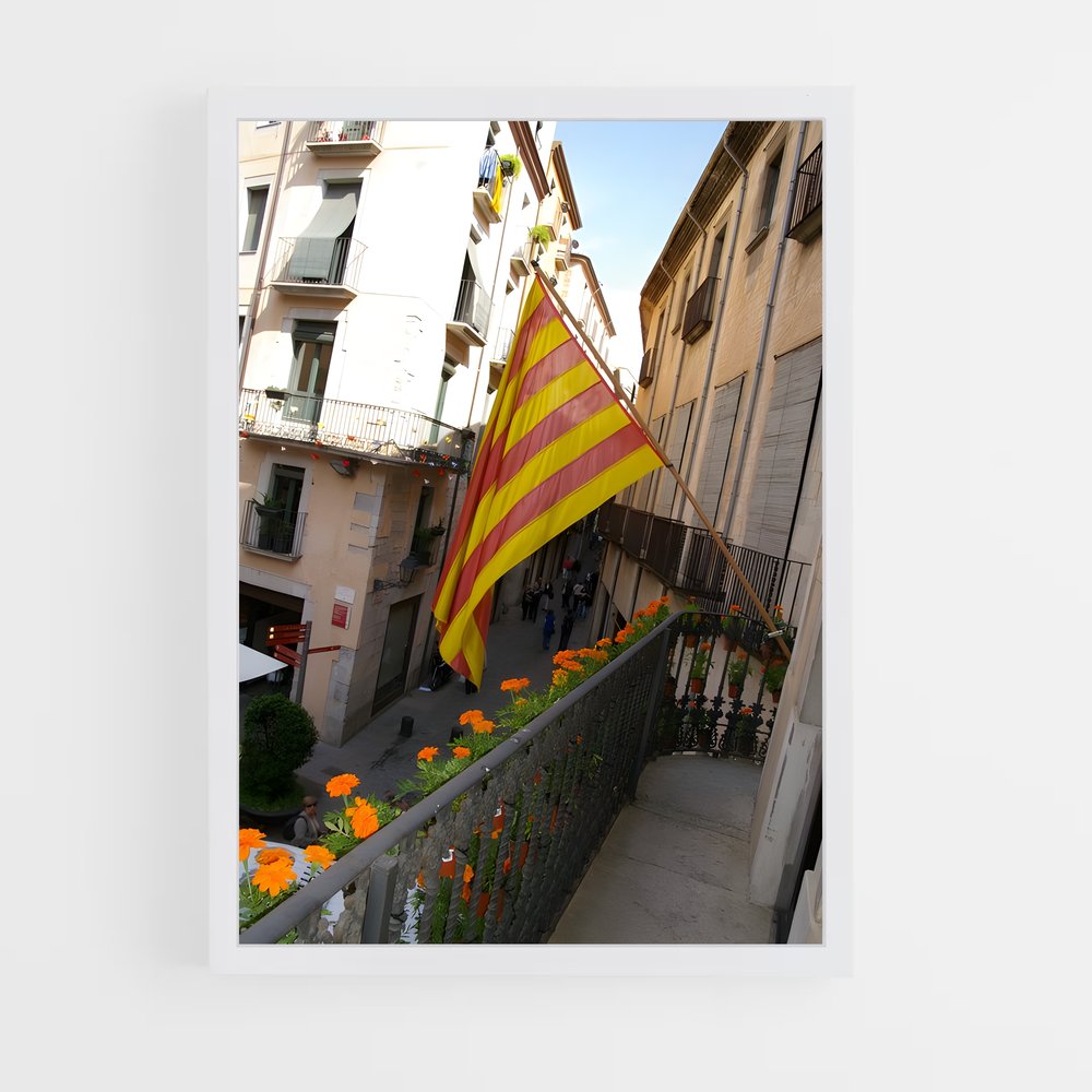 ap-catalonia flag-3 cadre Blanc