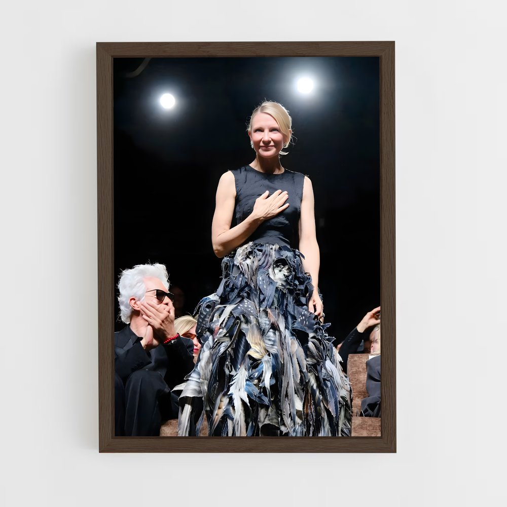 ap-cate blanchett-3 cadre Bois foncé