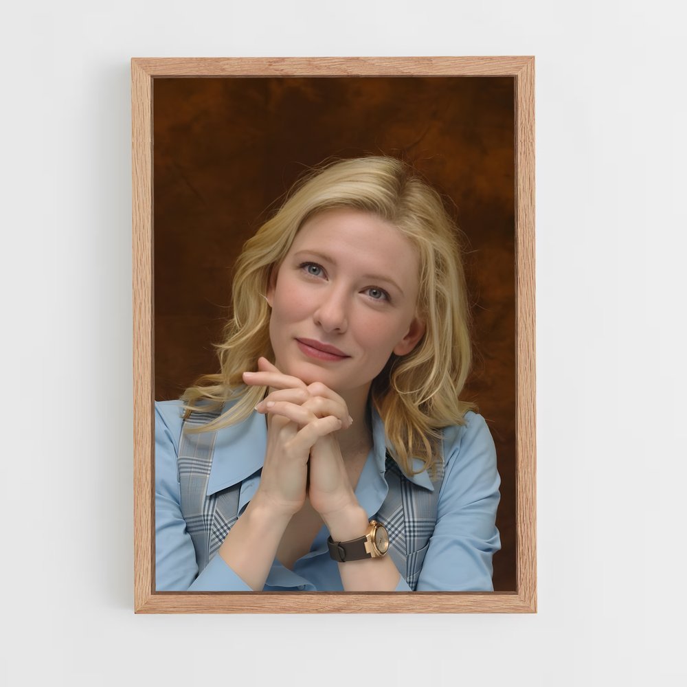 ap-cate blanchett-5 cadre Bois clair