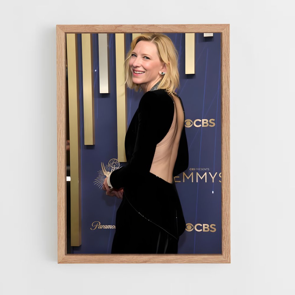 ap-cate blanchett-6 cadre Bois clair