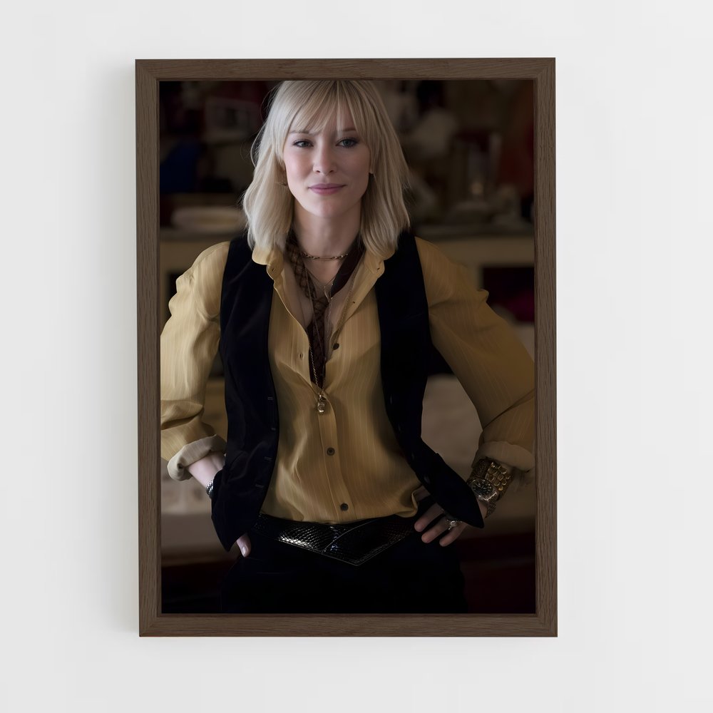 ap-cate blanchett-9 cadre Bois foncé