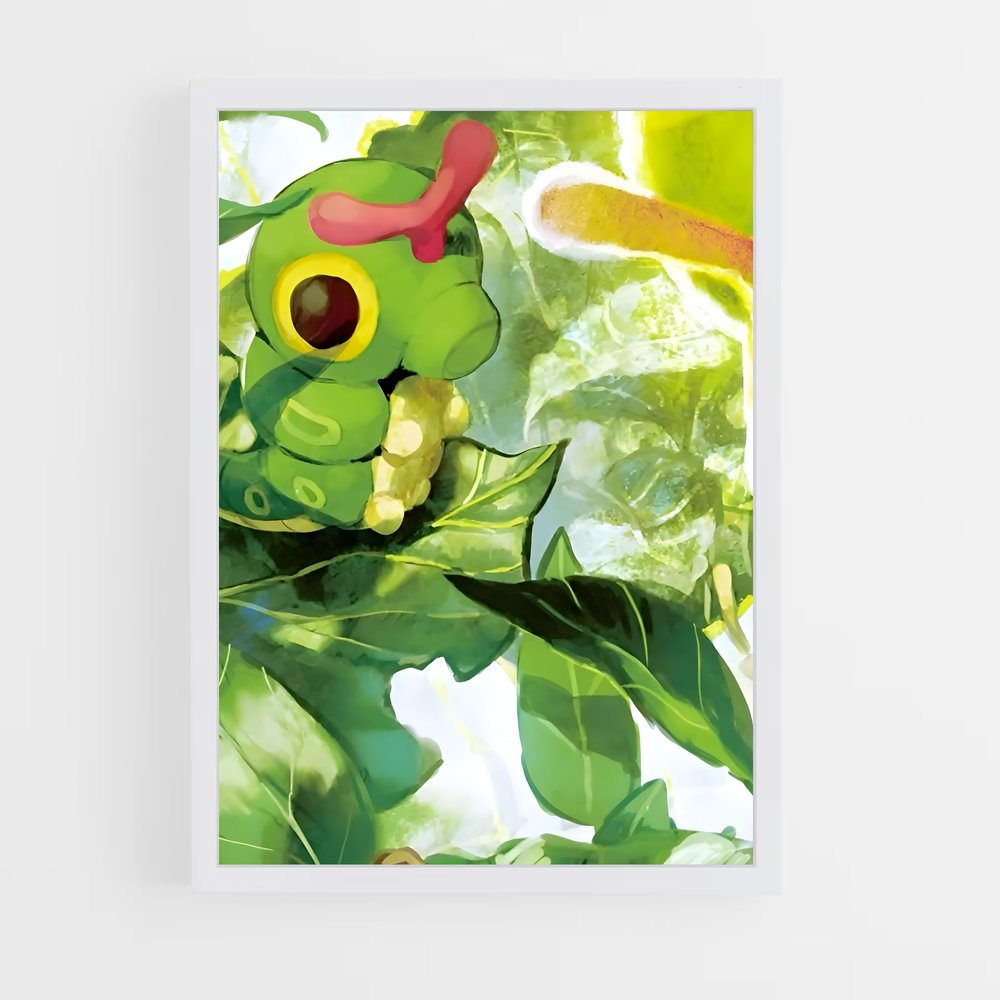 ap-caterpie-1 cadre Blanc
