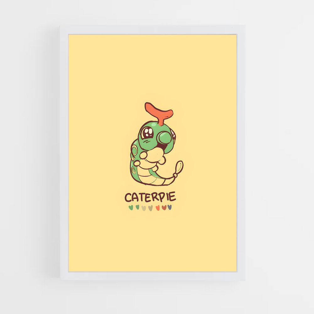 ap-caterpie-3 cadre Blanc
