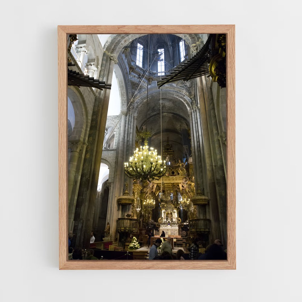 ap-cathedral santiago-5 cadre Bois clair