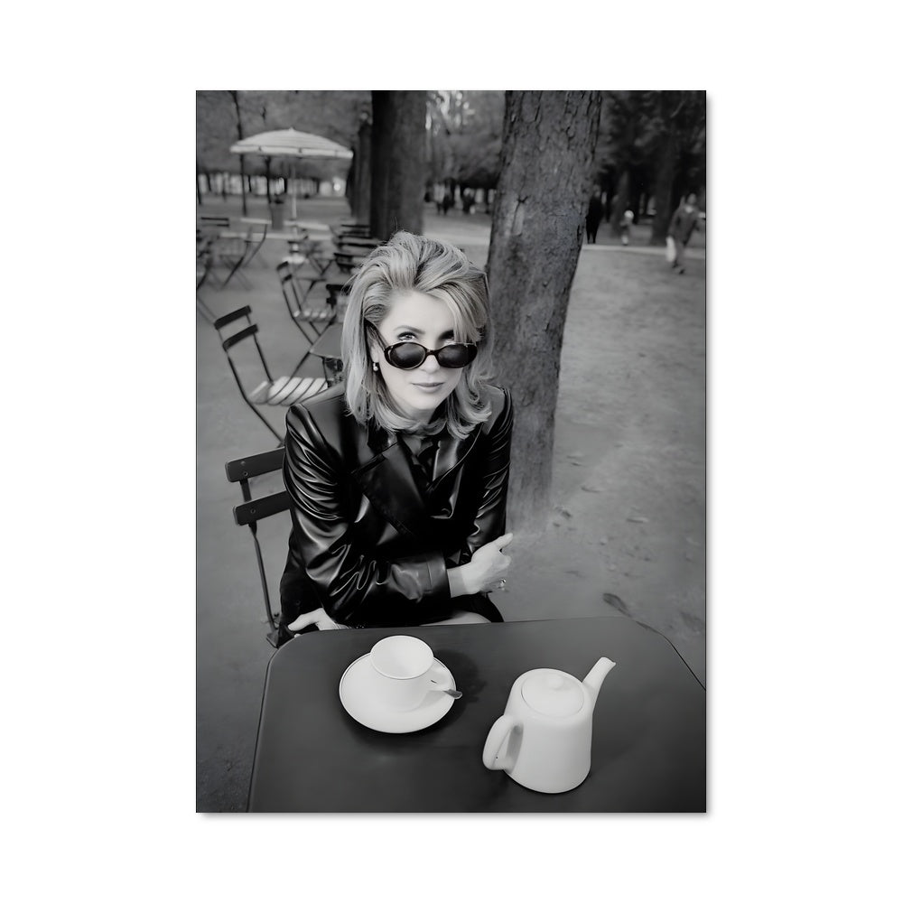 Poster Thé à la Deneuve