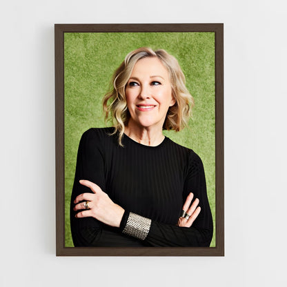 ap-catherine o'hara-4 cadre Bois foncé