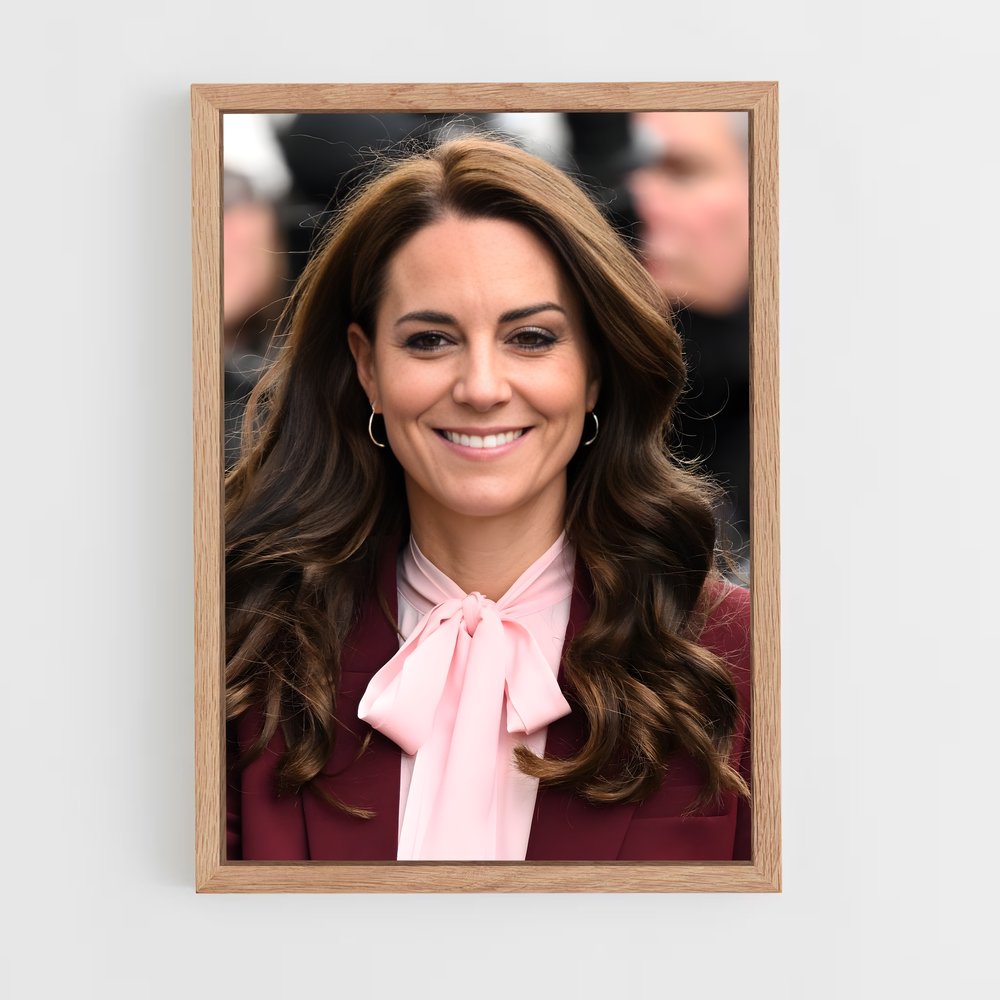 ap-catherine princess of wales-6 cadre Bois clair
