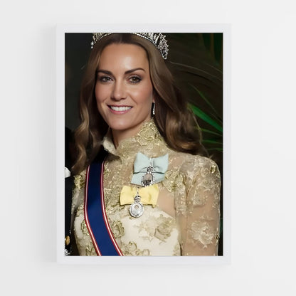 ap-catherine princess of wales-7 cadre Blanc