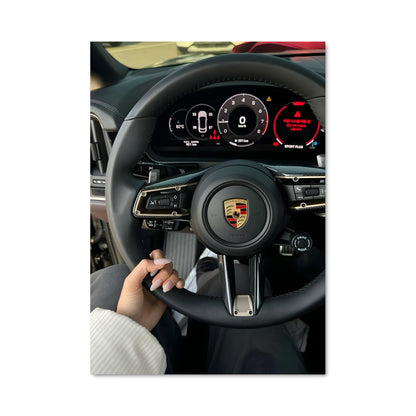Poster Cayenne coupe 79385
