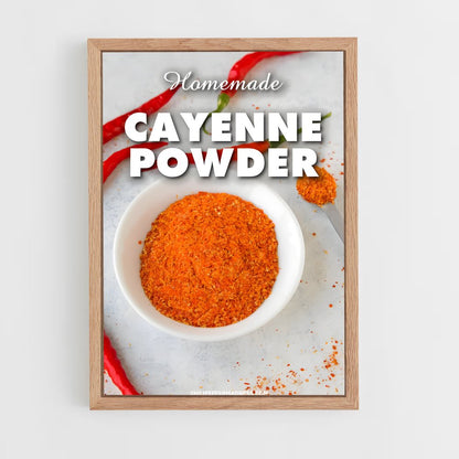 ap-cayenne pepper-2 cadre Bois clair