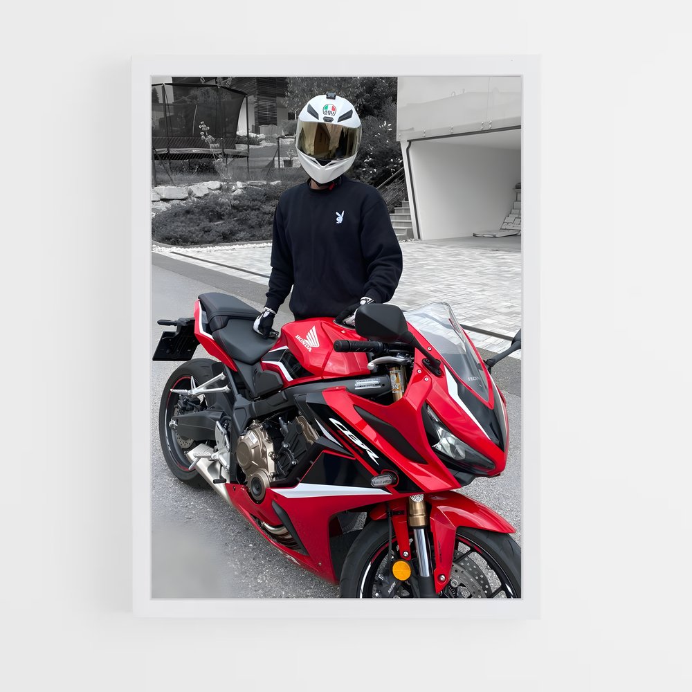 ap-cbr650r-3 cadre Blanc