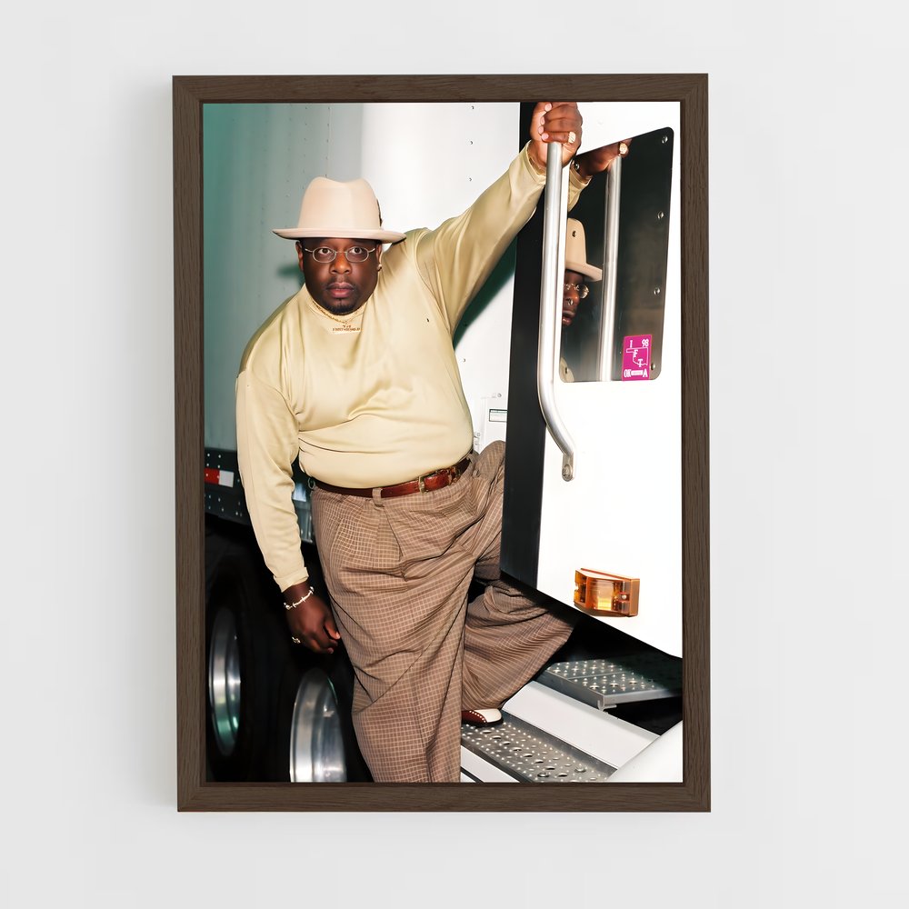 ap-cedric the entertainer-2 cadre Bois foncé