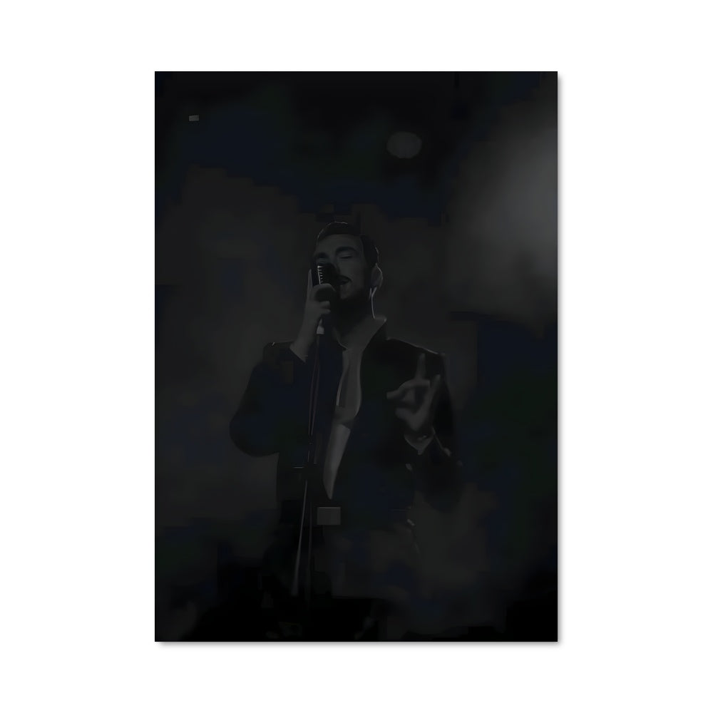 Poster Crooner Élégant