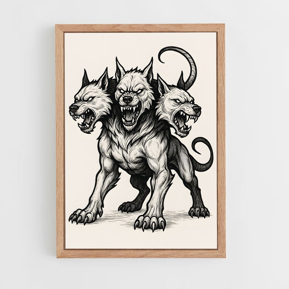 ap-cerberus-2 cadre Bois clair