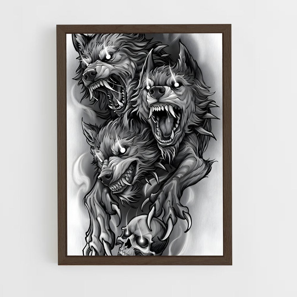 ap-cerberus-5 cadre Bois foncé