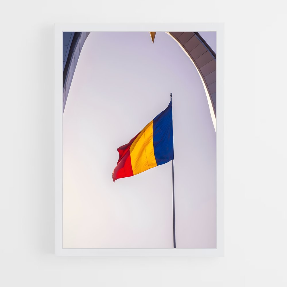ap-chad flag-2 cadre Blanc
