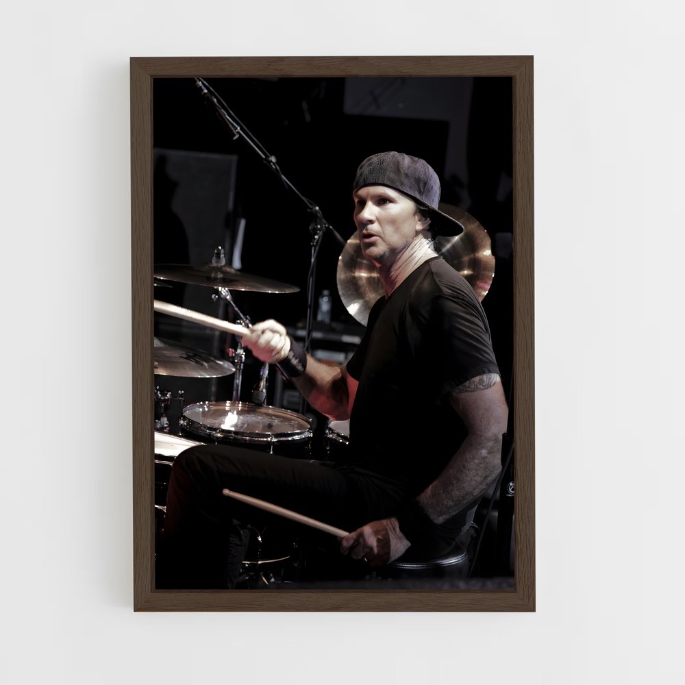 ap-chad smith-8 cadre Bois foncé
