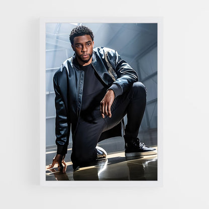 ap-chadwick boseman-1 cadre Blanc