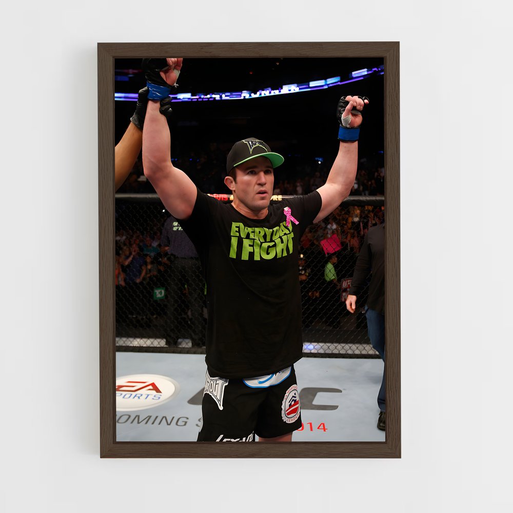 ap-chael sonnen-3 cadre Bois foncé